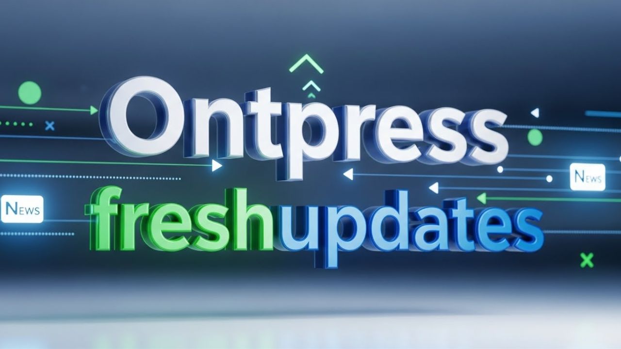 A Complete Guide to Understanding ontpress freshupdates and Its Growing Digital Influence