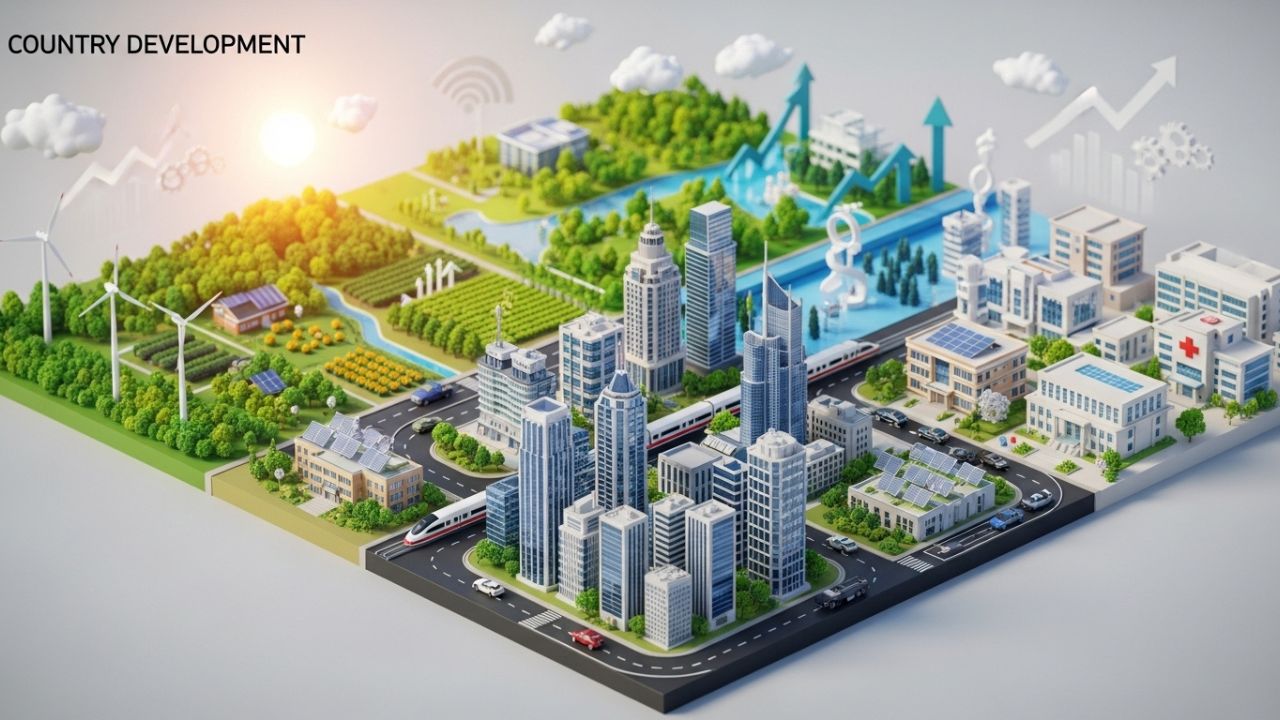 CountryDevelopment: A Complete Guide to Sustainable Growth, Economic Progress, and National Prosperity