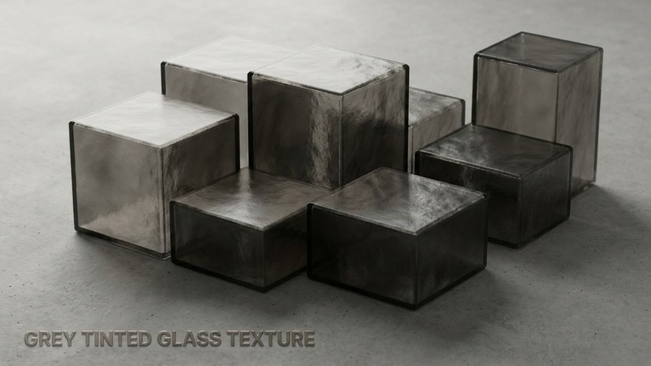 Grey Tinted Glass Texture: A Modern Design Element Transforming Spaces