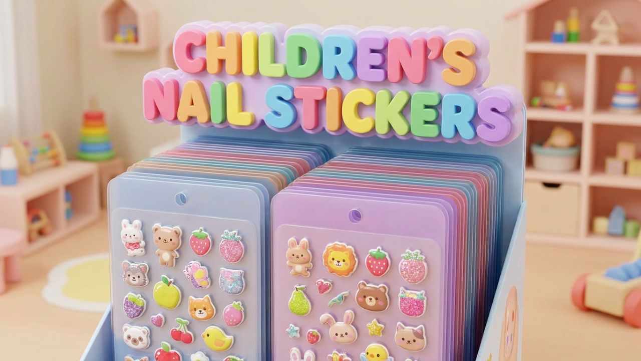 Children's Nail Stickers: A Fun, Safe, and Creative Trend for Kids