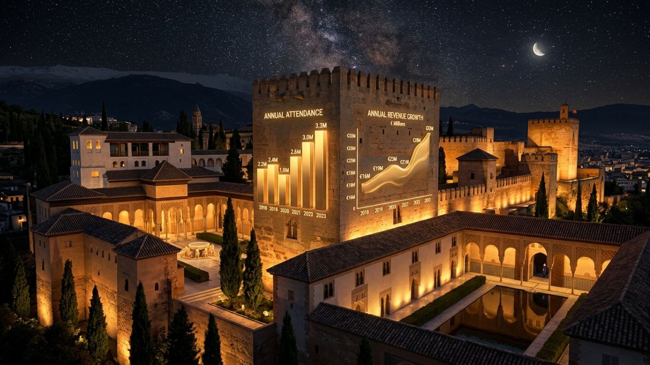 Alhambra Night Tours Granada Annual Attendance Revenue: Exploring the Economic and Cultural Impact of Granada’s Most Famous Attraction